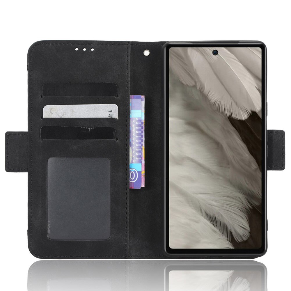 Google Pixel 7a Multi Bookcover hoesje zwart