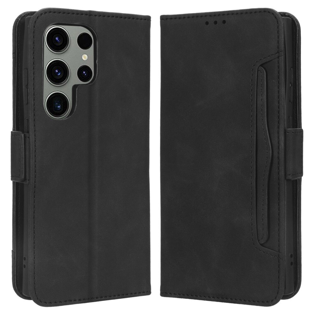 Samsung Galaxy S23 Ultra Multi Bookcover hoesje zwart