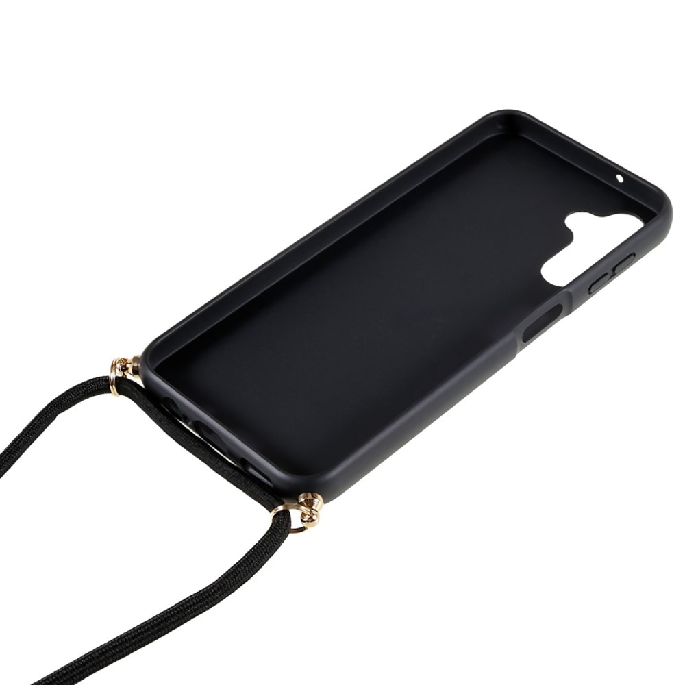 Samsung Galaxy A54 Hoesje Halsband zwart