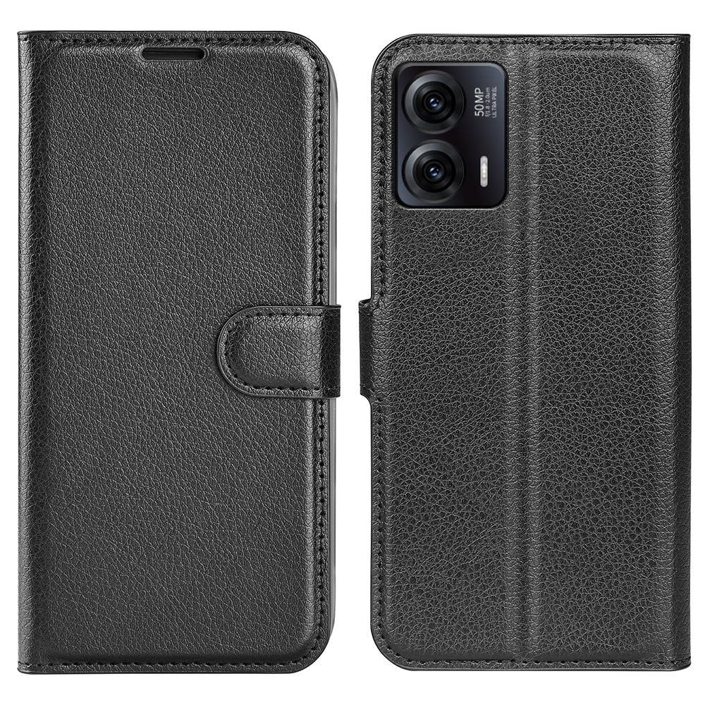 Motorola Moto G73 Smartphonehoesje Zwart