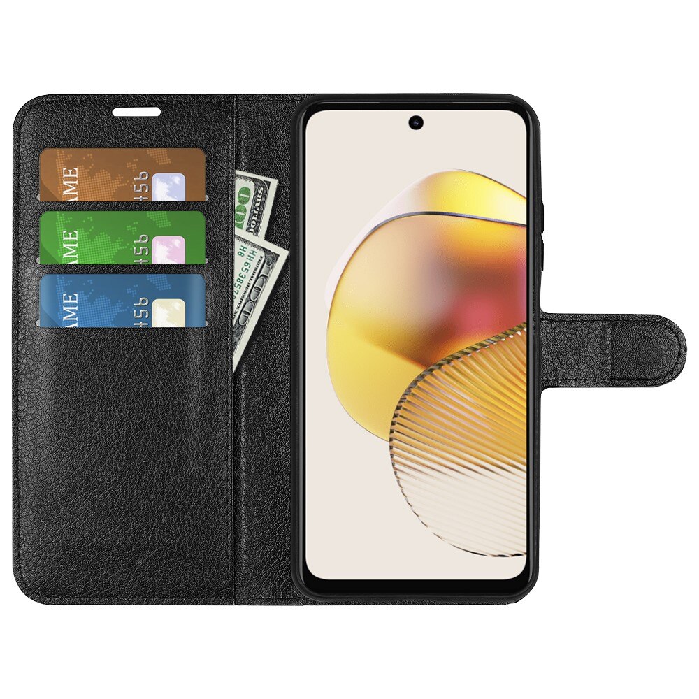 Motorola Moto G73 Smartphonehoesje Zwart