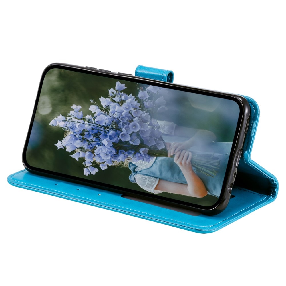 Sony Xperia 1 V Leren Mandalahoesje blauw