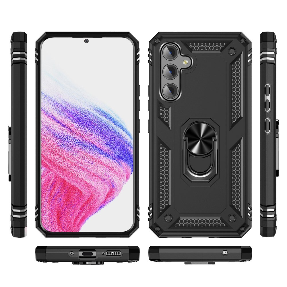 Samsung Galaxy A54 Hybridcase Tech Ring zwart