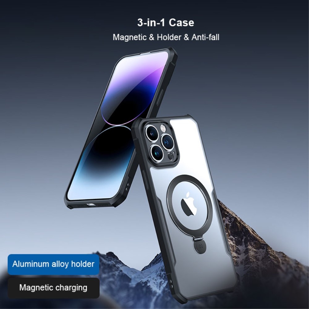 iPhone 14 Pro Hybridcase Bumper MagSafe zwart