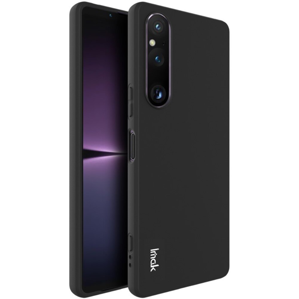 Frosted TPU Case Sony Xperia 1 V zwart