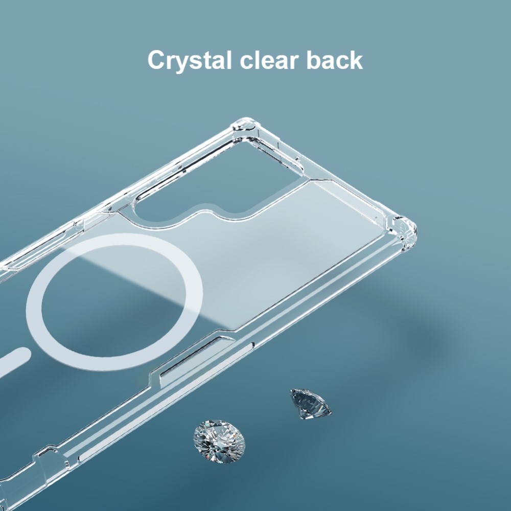 Nature Pro Case MagSafe Samsung Galaxy S23 Ultra transparant