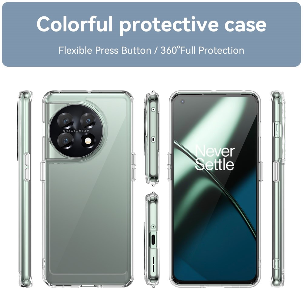 Crystal Hybrid Case OnePlus 11 transparant