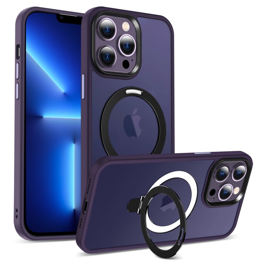 iPhone 13 Pro Hybridcase MagSafe Ring Paars