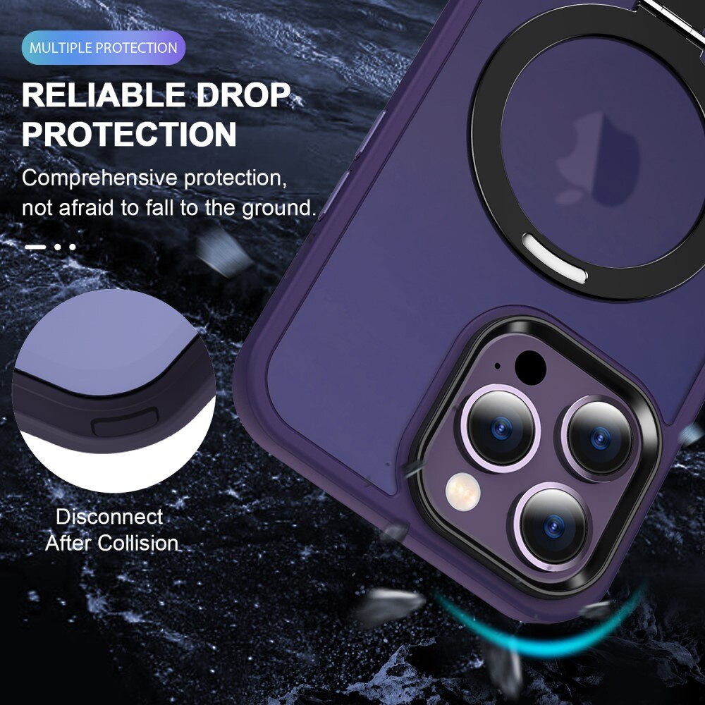 iPhone 13 Pro Hybridcase MagSafe Ring Paars