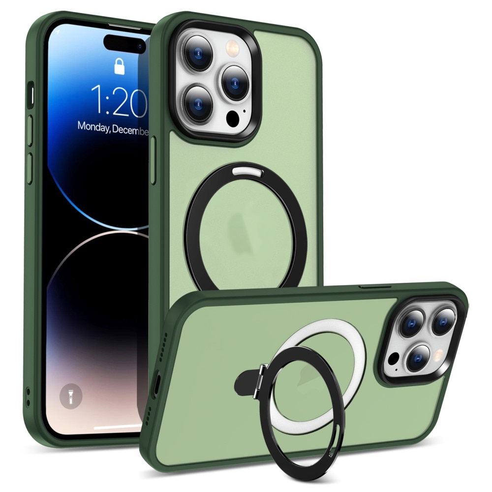 iPhone 14 Pro Max Hybridcase MagSafe Ring groen