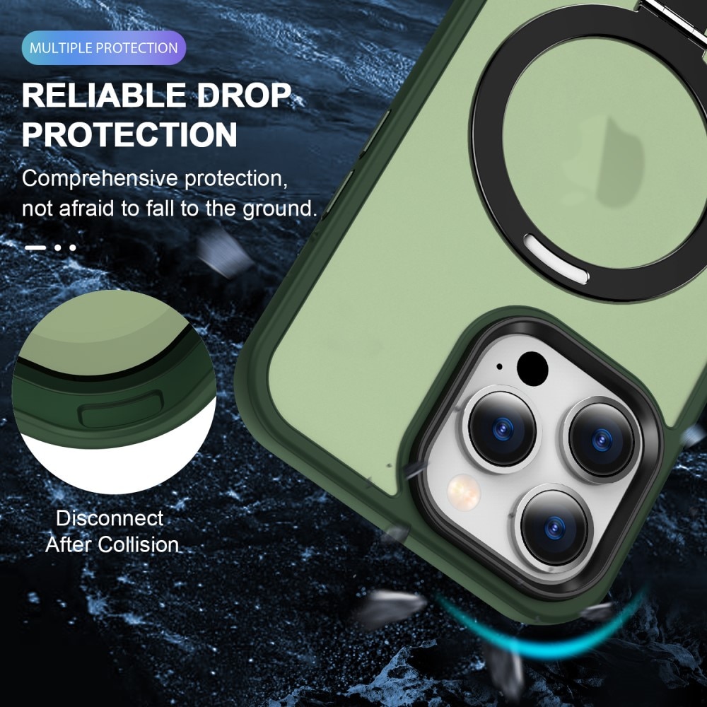 iPhone 14 Pro Max Hybridcase MagSafe Ring Groen
