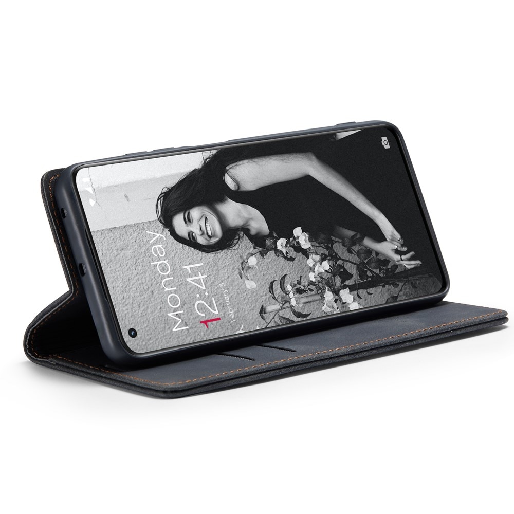 Slim Bookcover Hoesje  OnePlus 11 Zwart