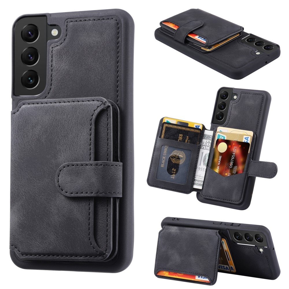 Samsung Galaxy S22 RFID blocking Multi-slot Hoesje zwart