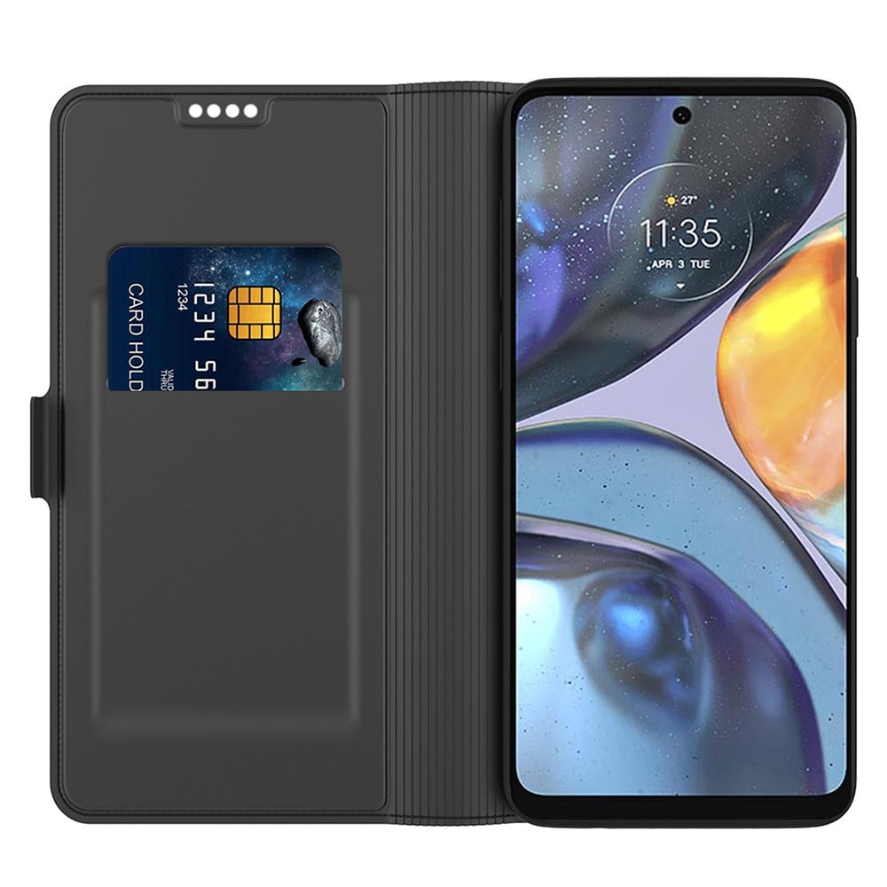 Slim Card Wallet Motorola Edge 40 Pro zwart
