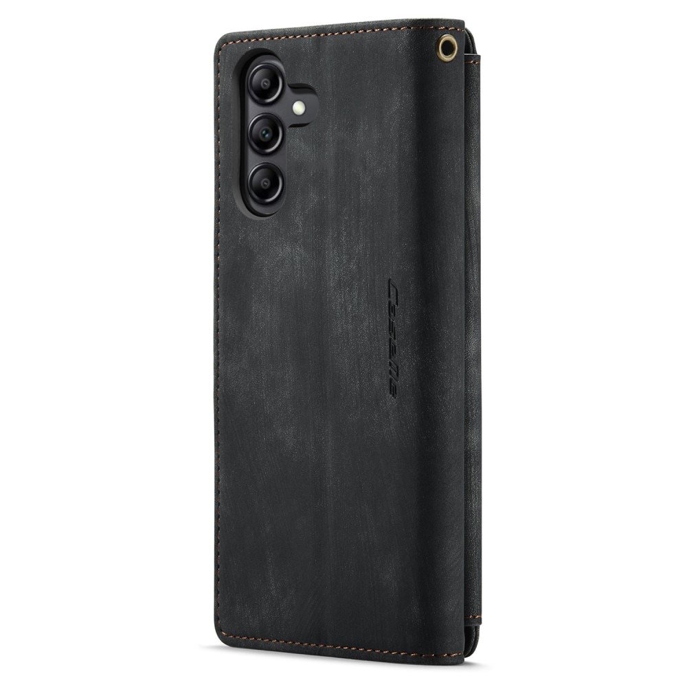 Bookcover hoesje Rits Samsung Galaxy A54 Zwart