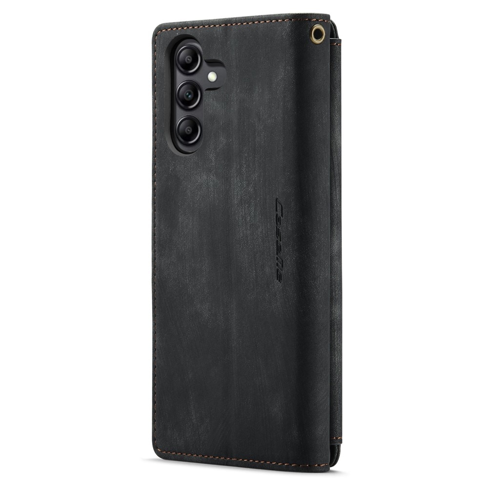 Bookcover hoesje Rits Samsung Galaxy A24 zwart