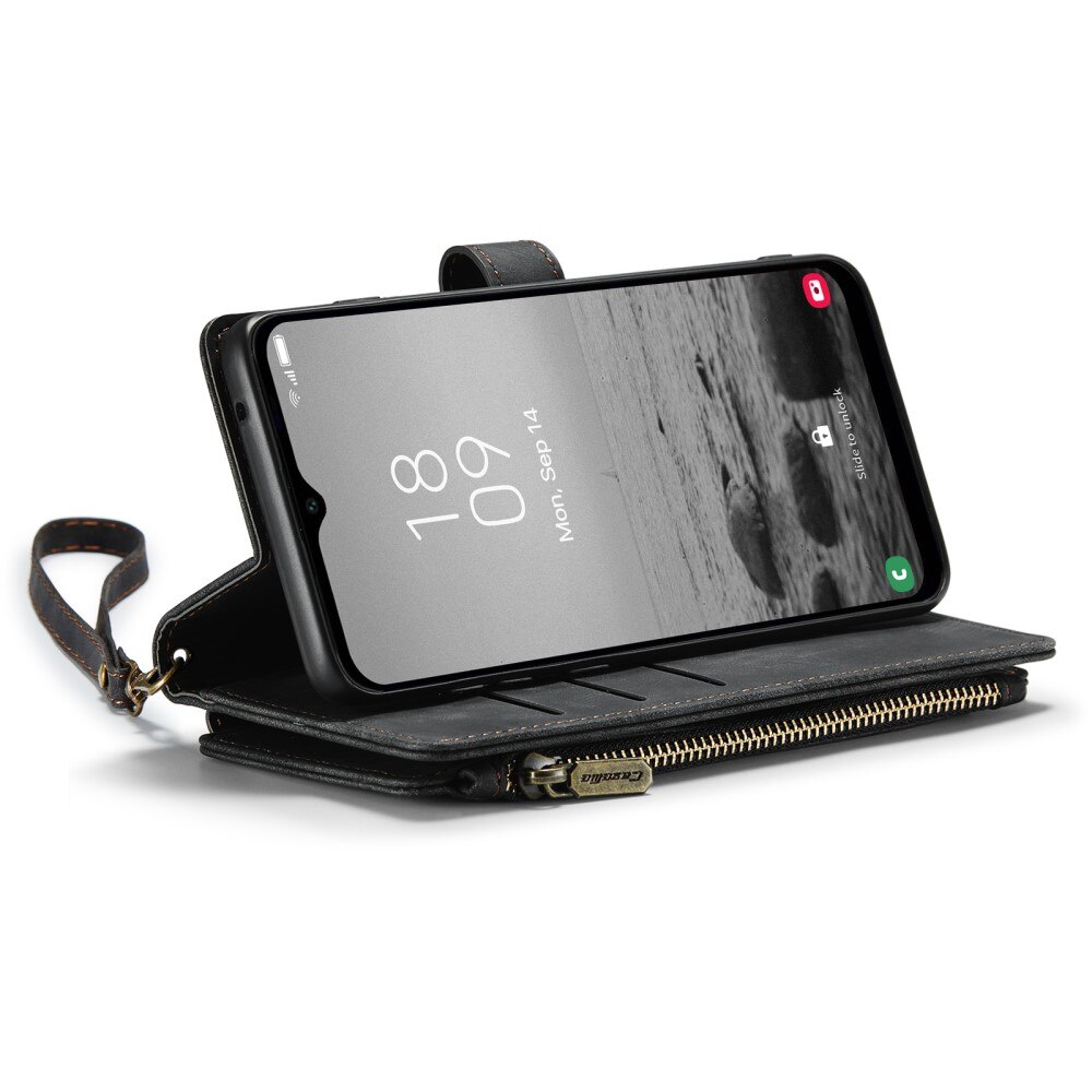 Bookcover hoesje Rits Samsung Galaxy A54 Zwart