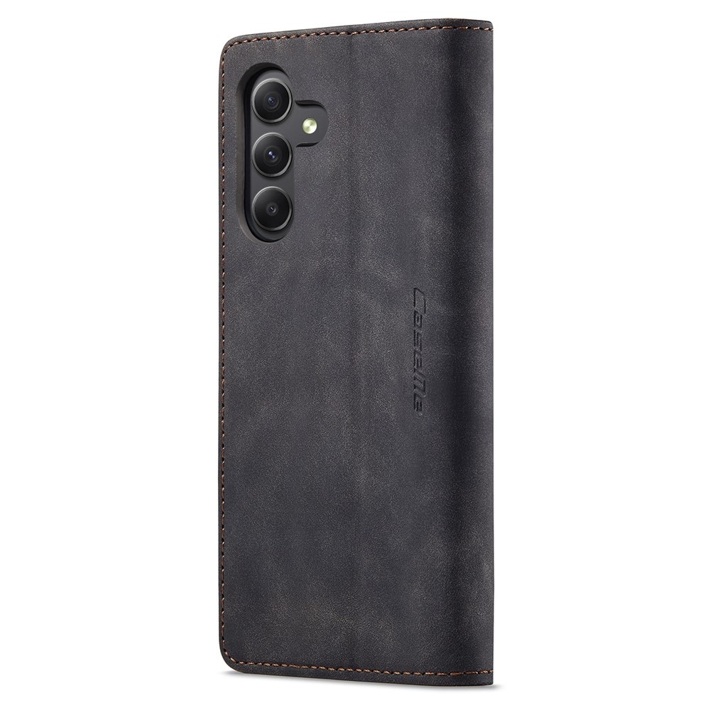 Slim Bookcover Hoesje Samsung Galaxy A24 Zwart