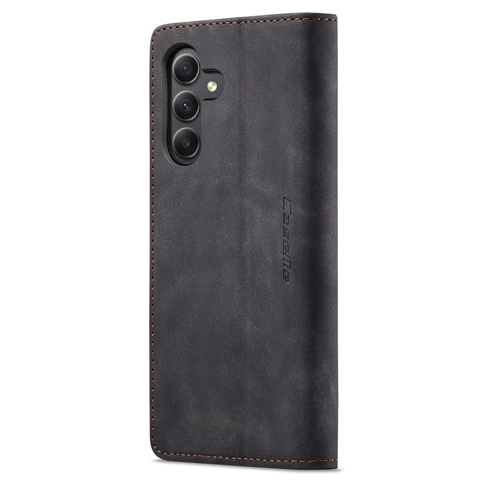 Slim Bookcover hoesje Samsung Galaxy A24 zwart