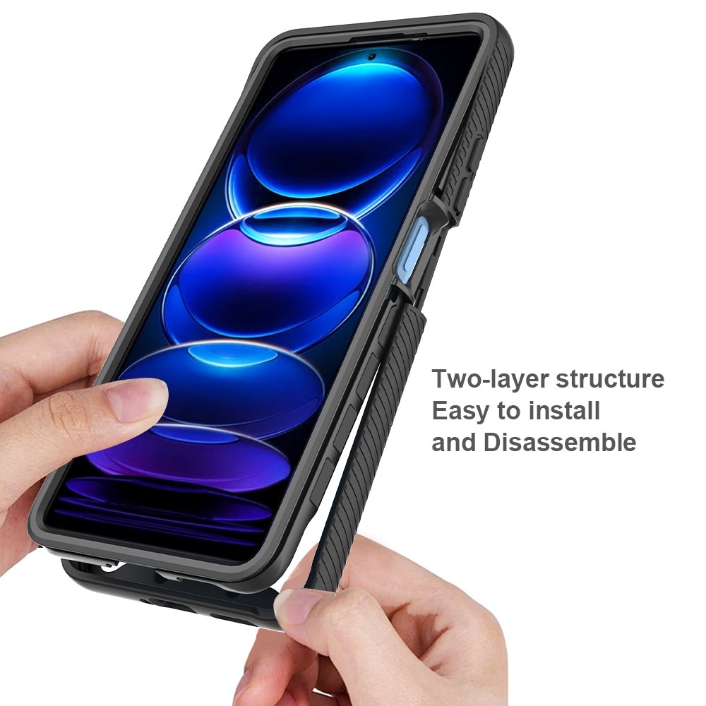 Xiaomi Redmi Note 12 Pro Full Protection Case Zwart