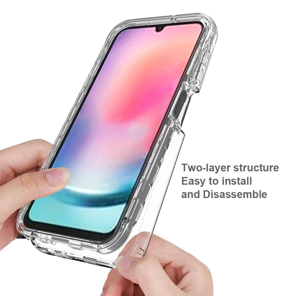 Samsung Galaxy A24 Full Protection Case Transparant