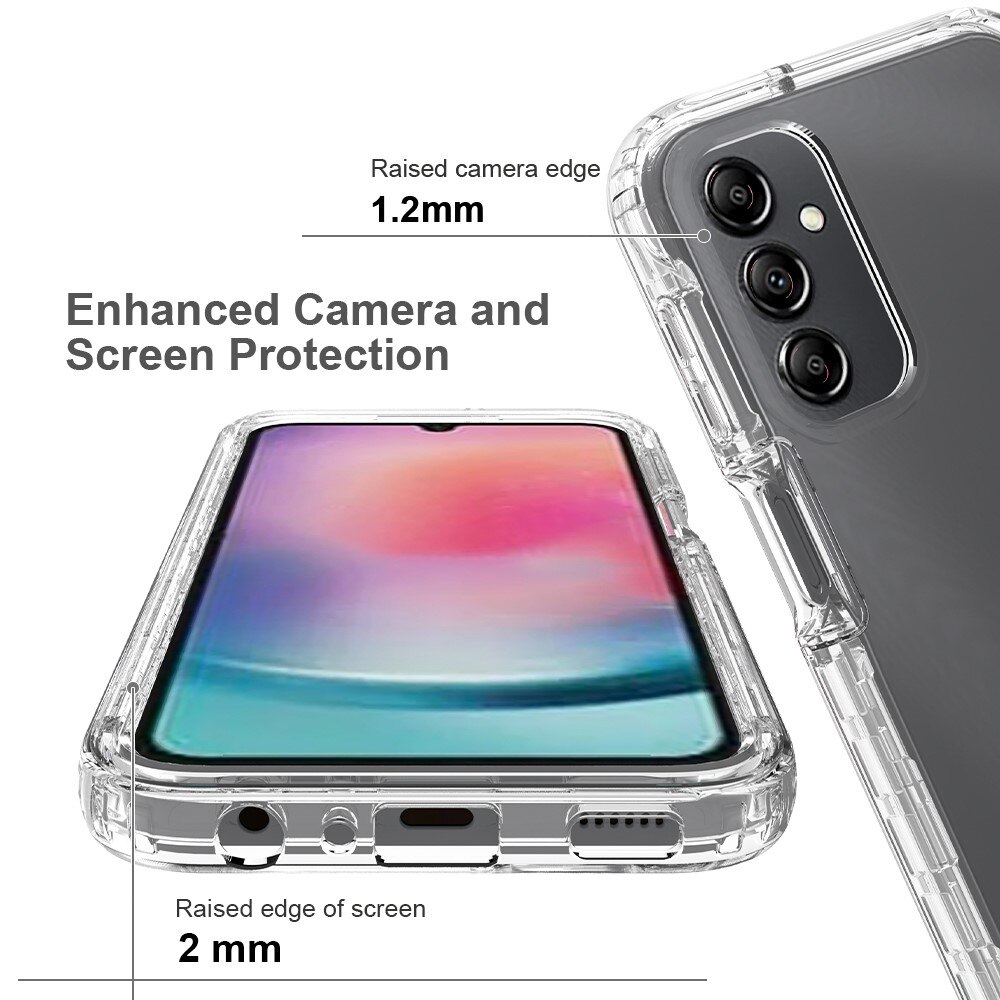 Samsung Galaxy A24 Full Protection Case Transparant