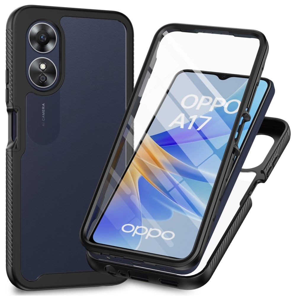 Oppo A17 Full Protection Case zwart