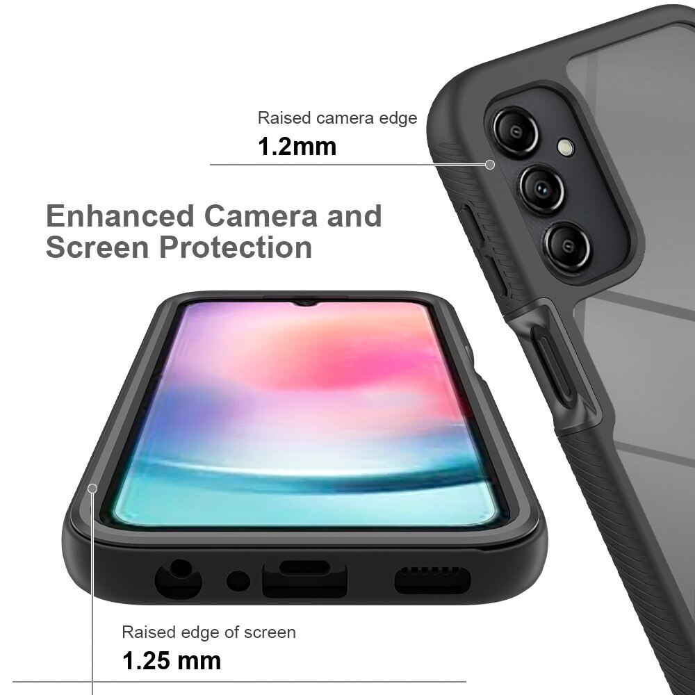 Samsung Galaxy A24 Full Protection Case Zwart
