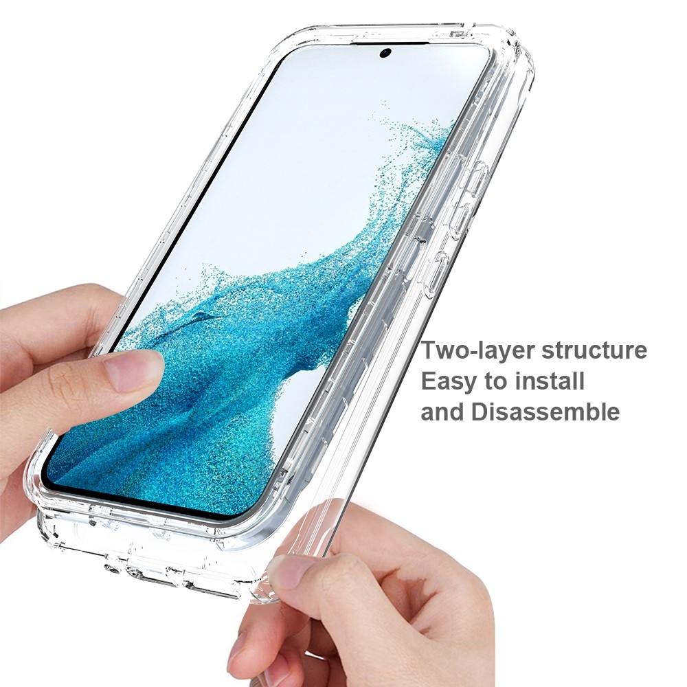 Samsung Galaxy A54 Full Protection Case transparant