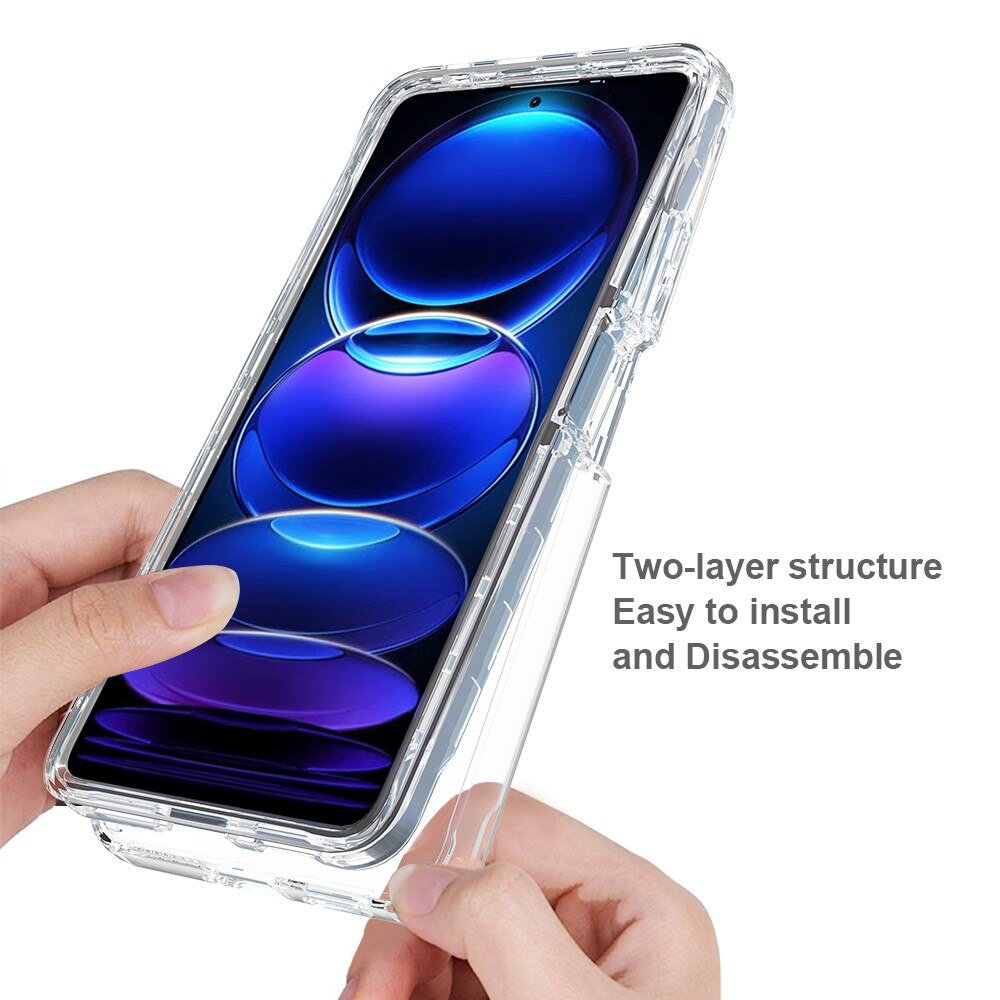 Xiaomi Redmi Note 12 Pro Full Protection Case Transparant
