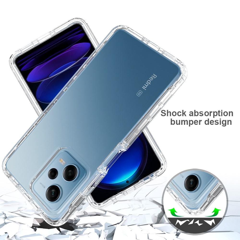 Xiaomi Redmi Note 12 Pro Full Protection Case Transparant