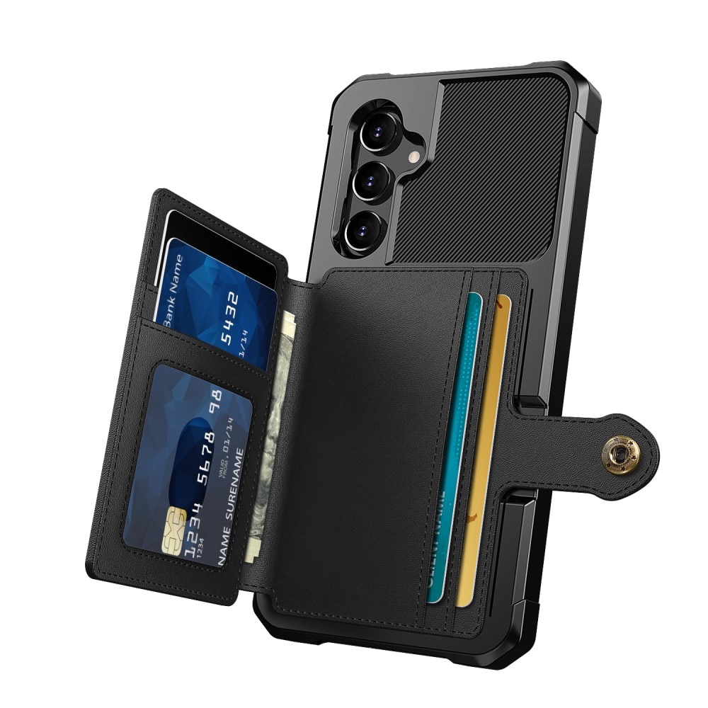 Samsung Galaxy A34 Tough Multi-slot Case zwart