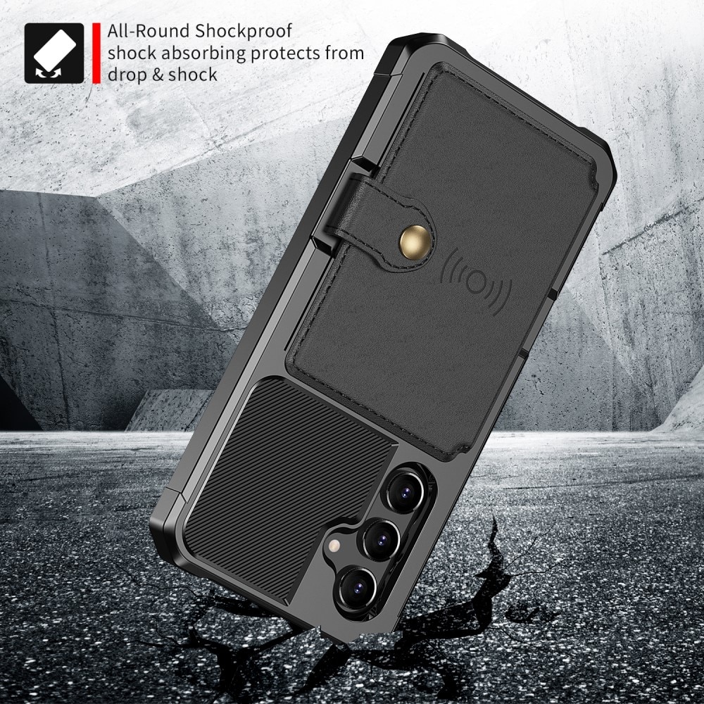 Samsung Galaxy A34 Tough Multi-slot Case zwart