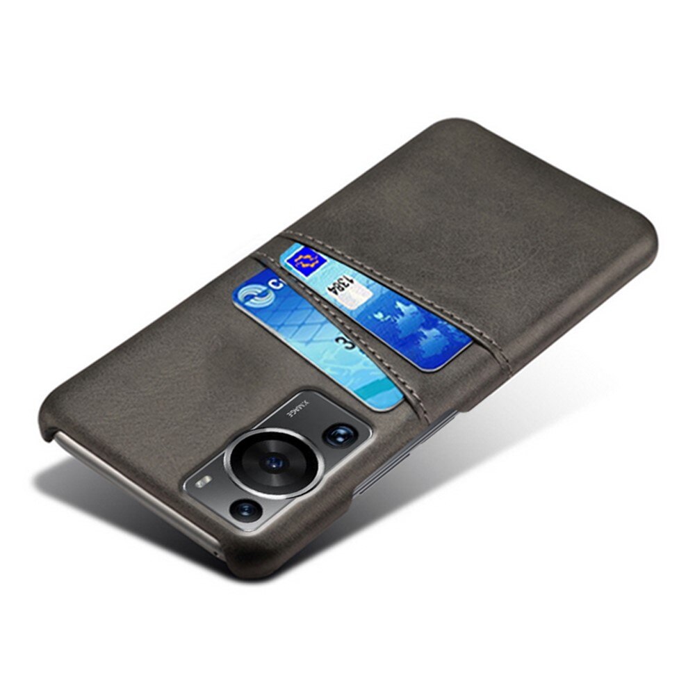 Card Slots Case Huawei P60/P60 Pro zwart