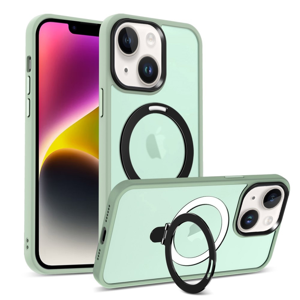 iPhone 13 Hybridcase Magnetic Ring Groen