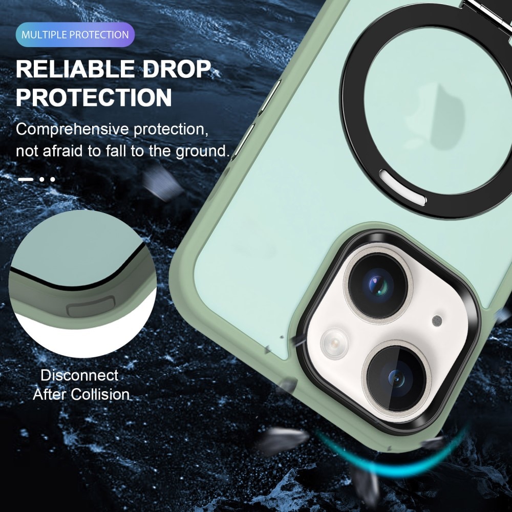 iPhone 13 Hybridcase Magnetic Ring Groen