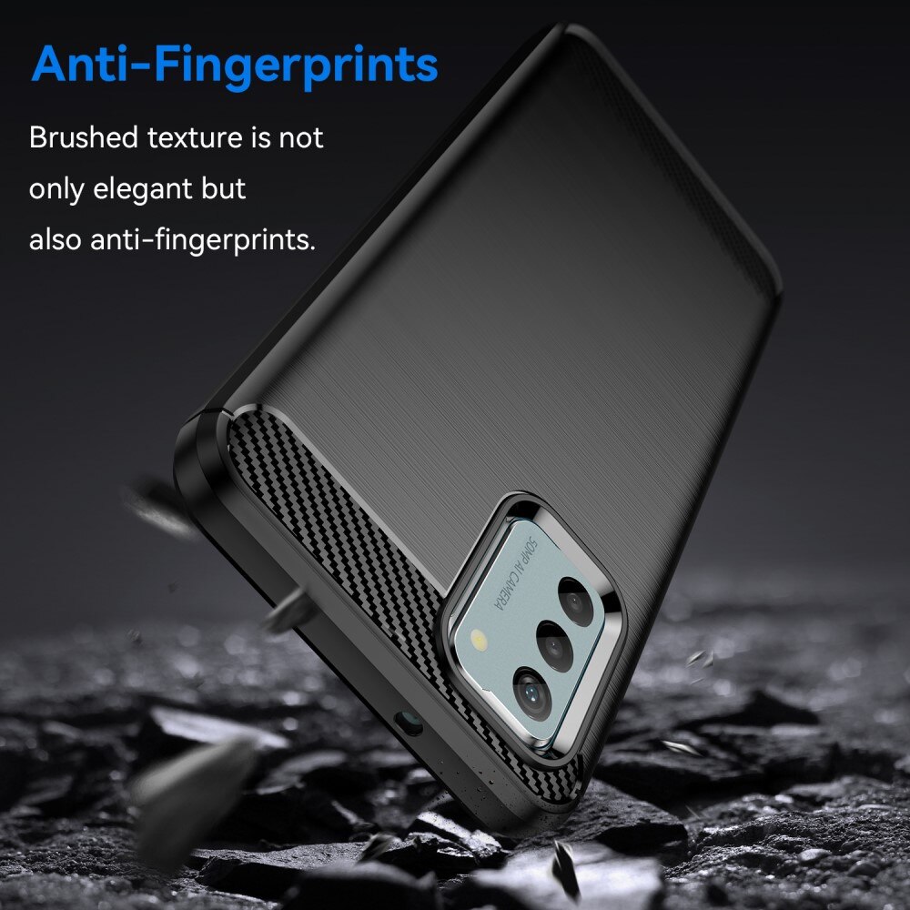 Hoesje TPU Brushed  Nokia G22 Zwart