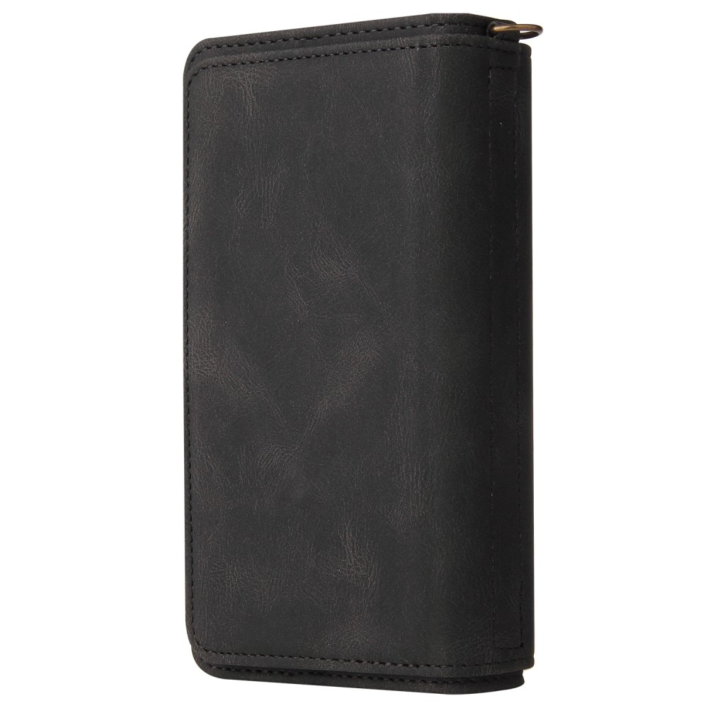 Samsung Galaxy A54 Leather Multi-Wallet zwart