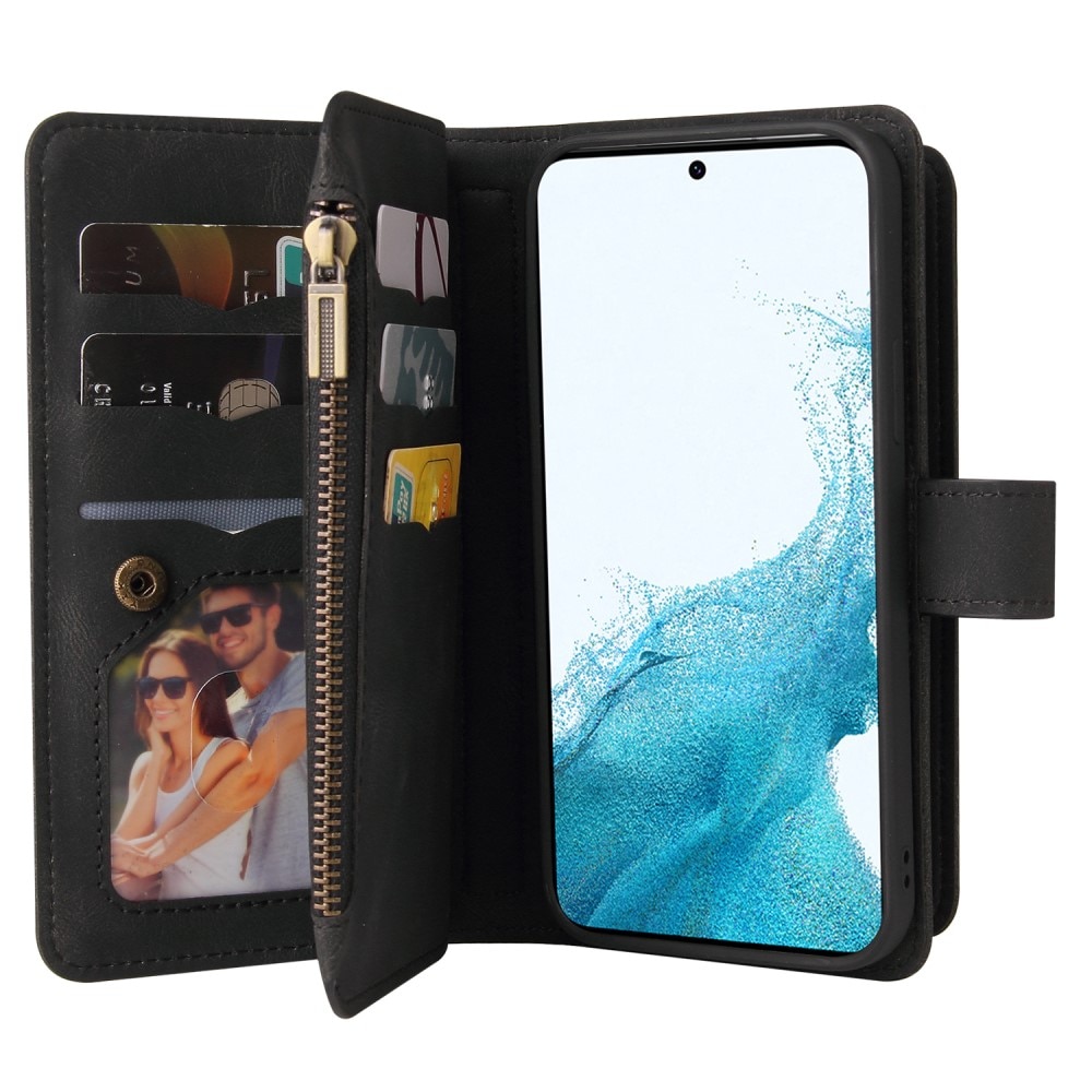 Samsung Galaxy A54 Leather Multi-Wallet zwart