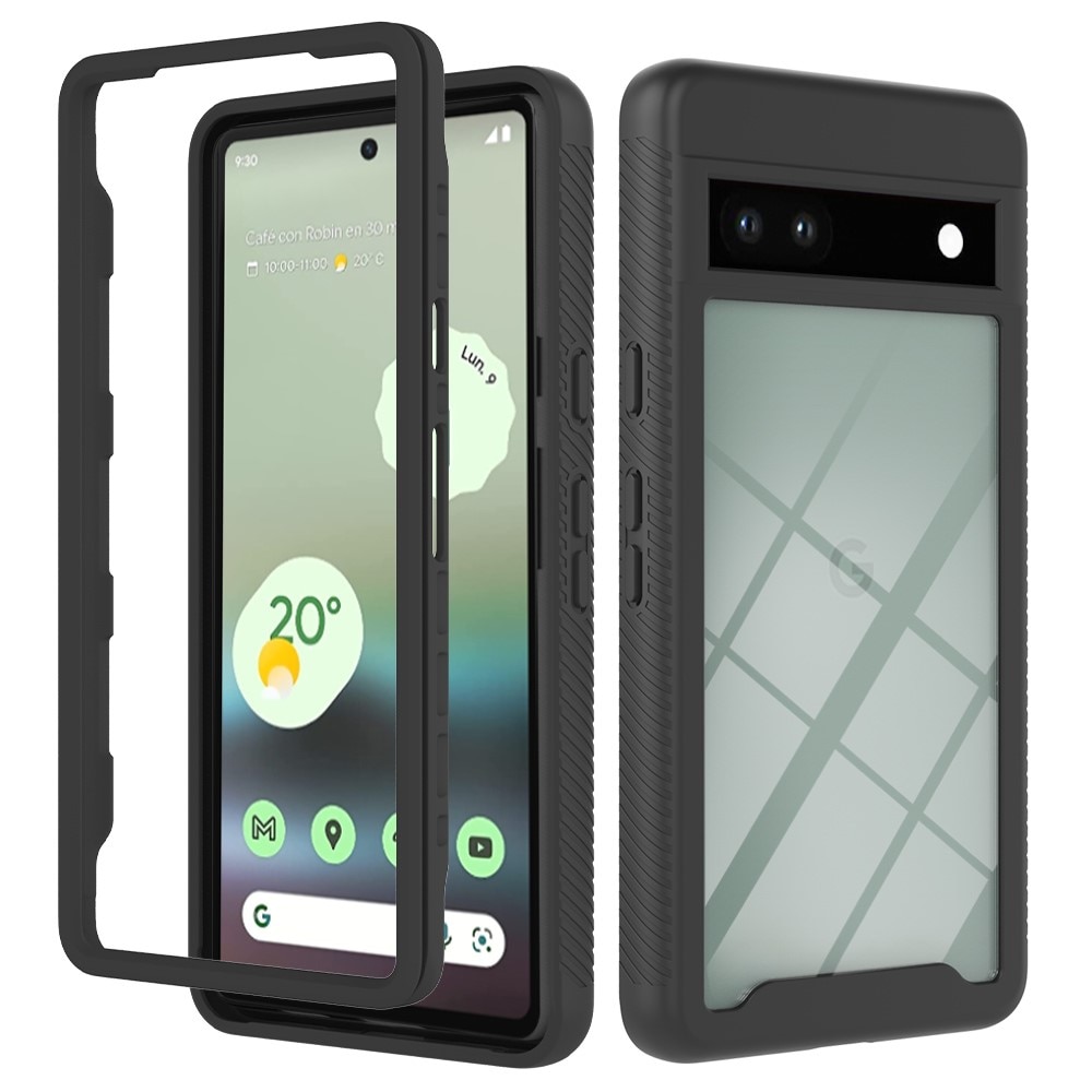 Google Pixel 7a Full Cover Hoesje zwart