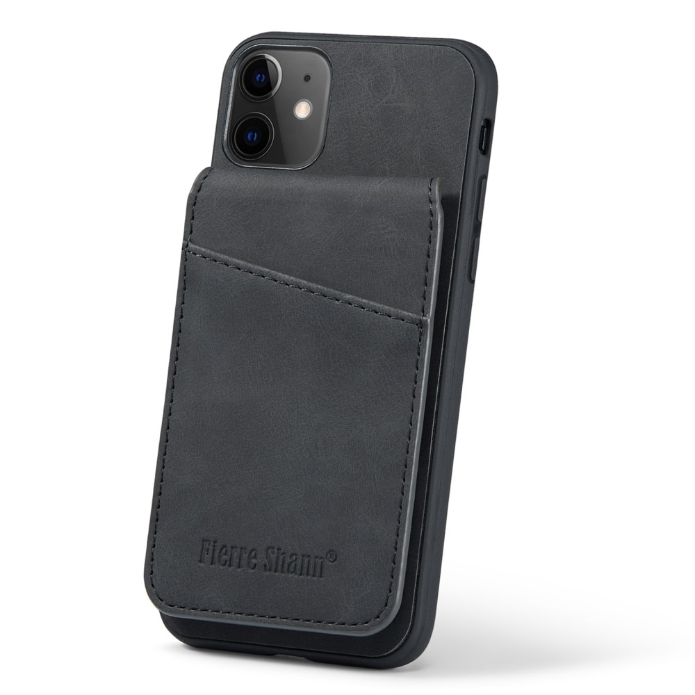 RFID blocking Multi-slot hoesje iPhone 11 zwart