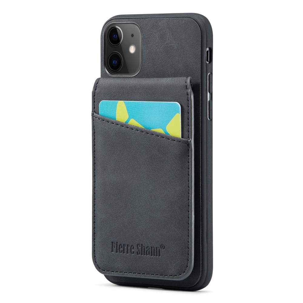 RFID blocking Multi-slot hoesje iPhone 11 zwart