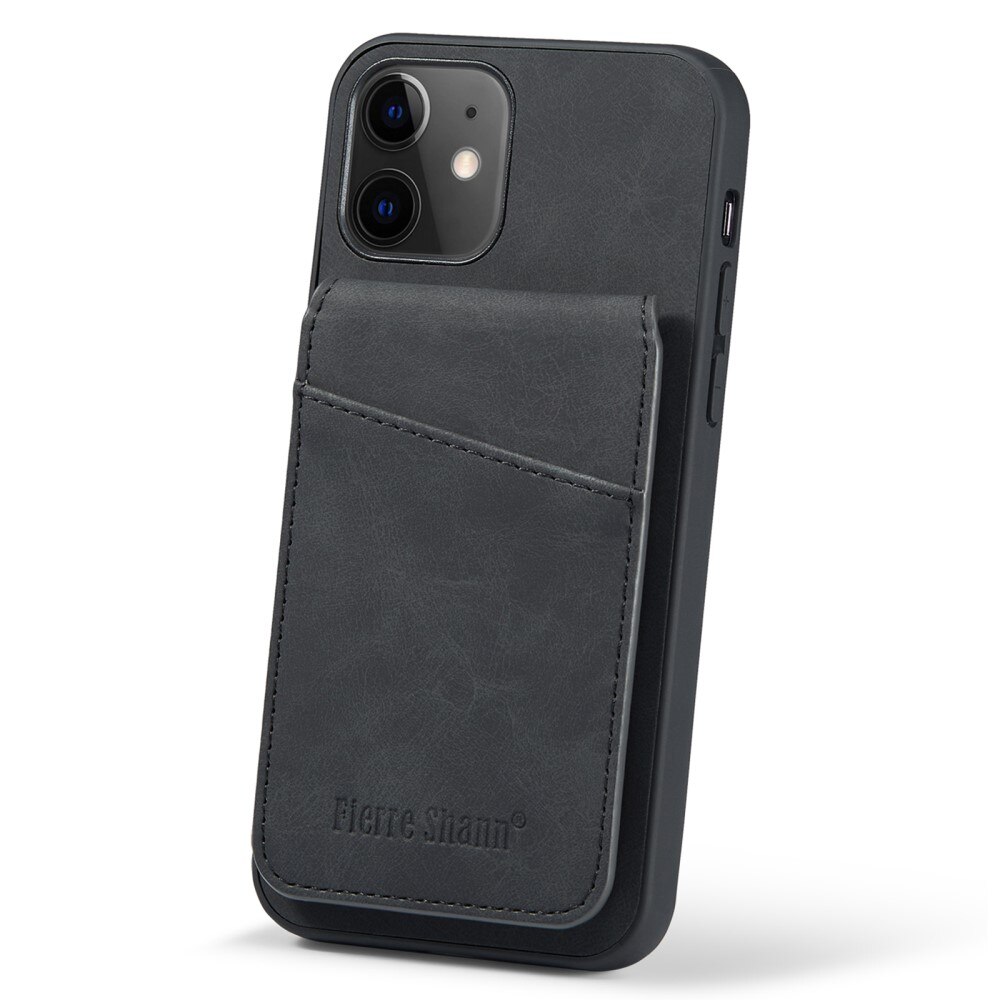 RFID blocking Multi-slot hoesje iPhone 12/12 Pro zwart