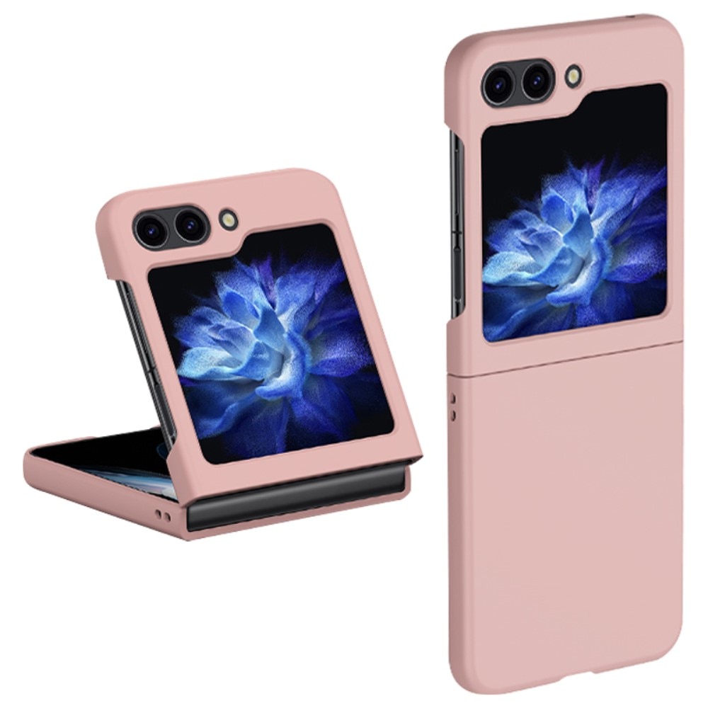 Samsung Galaxy Z Flip 5 Hardcase Gummicoating roze