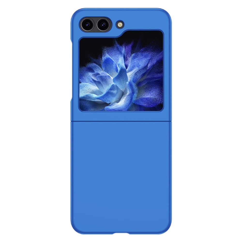 Samsung Galaxy Z Flip 5 Hardcase Gummicoating blauw