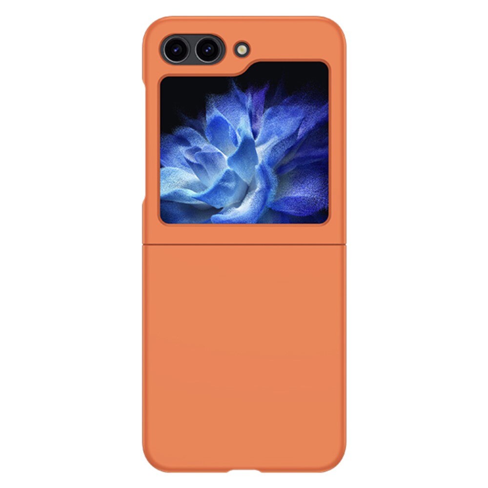 Samsung Galaxy Z Flip 5 Hardcase Gummicoating oranje