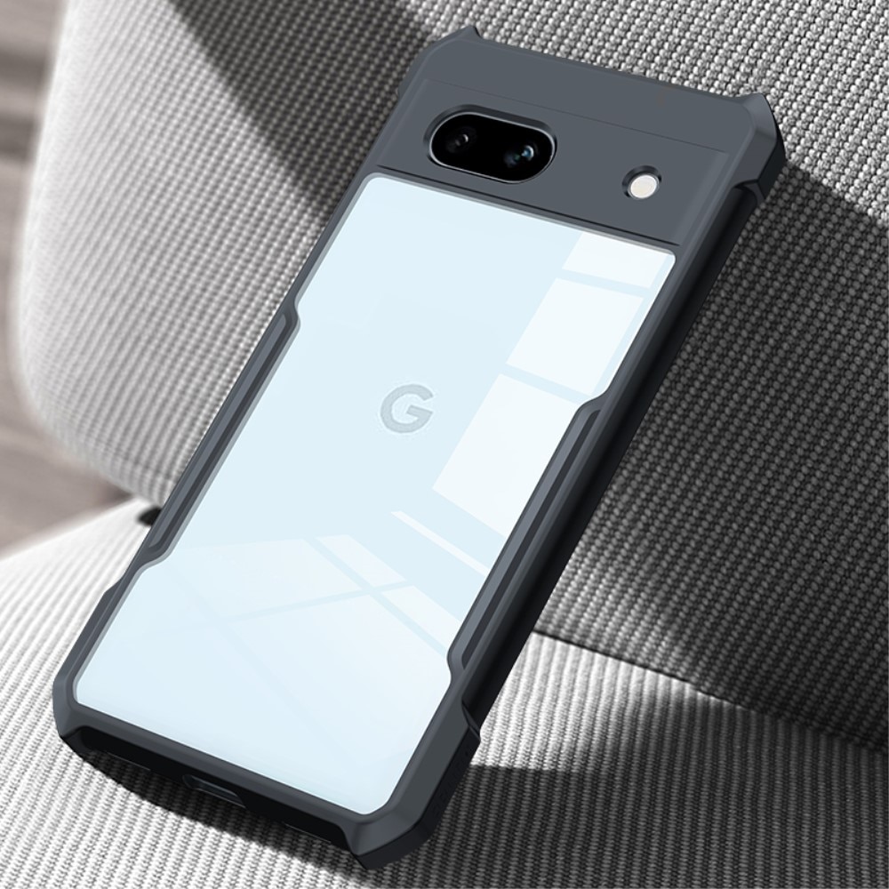 Google Pixel 7a Hybridcase Bumper zwart