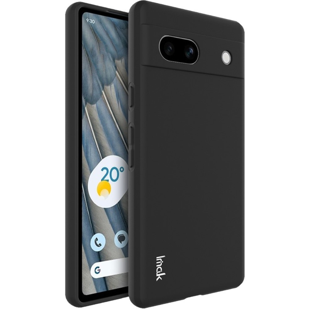 Frosted TPU Case Google Pixel 7a zwart