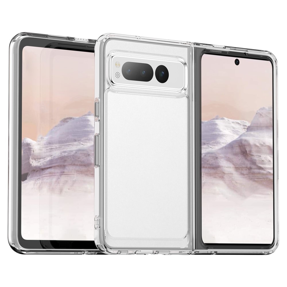 Crystal Hybrid Case Google Pixel Fold transparant