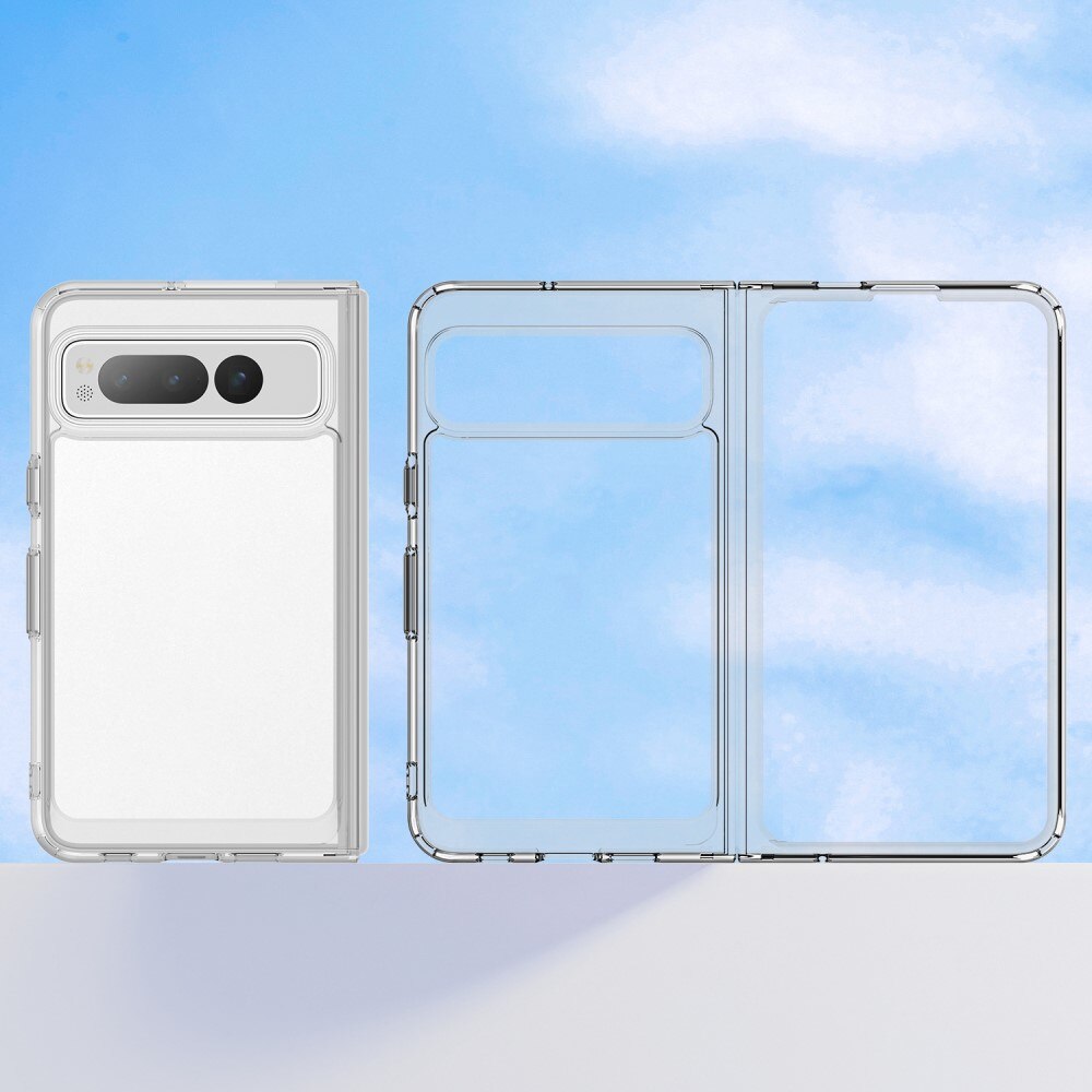 Crystal Hybrid Case Google Pixel Fold transparant